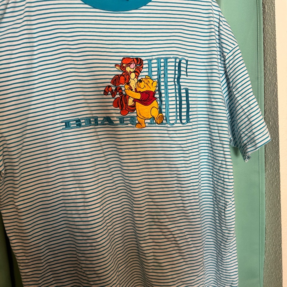 The Disney Store bear hug Pooh shirt
